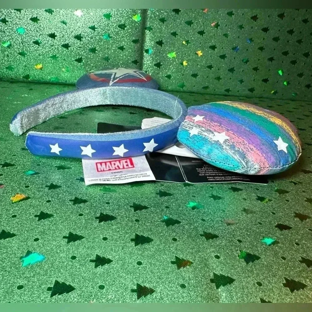 Disney Marvel Pride America Chavez Mouse Ears NWT